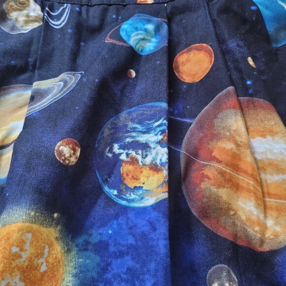 Space-Print Cotton Birds of North America Skirt, sz 2 - Picture 4 of 11